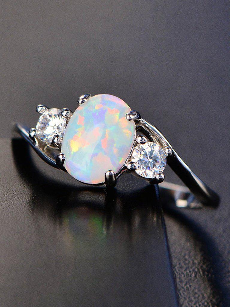 Gemstone Decorate Ring-jewelry-Des Mess