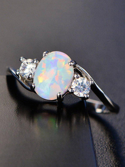 Gemstone Decorate Ring-jewelry-Des Mess