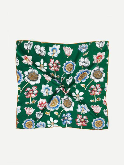 Flower Print Bandana-accessories-Des Mess