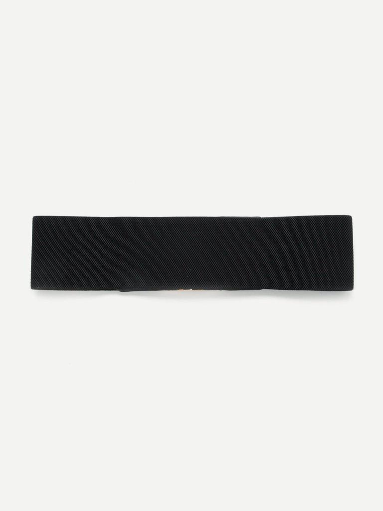 Contrast PU Wide Belt-accessories-Des Mess