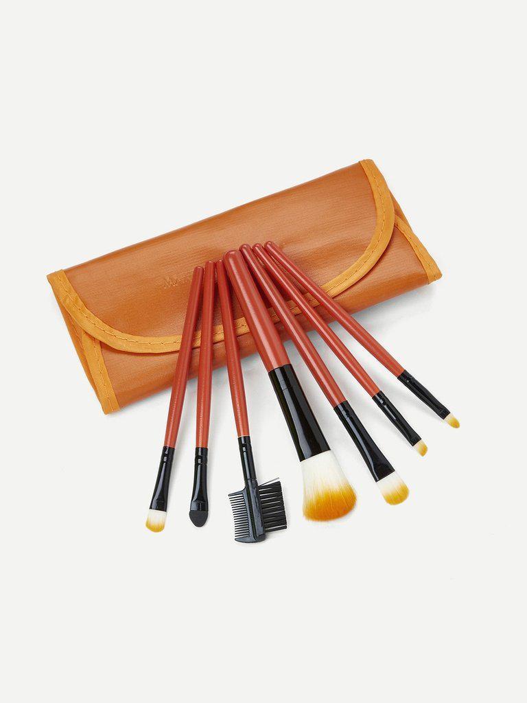 Makeup Brush Set 7pcs With Bag--Des Mess