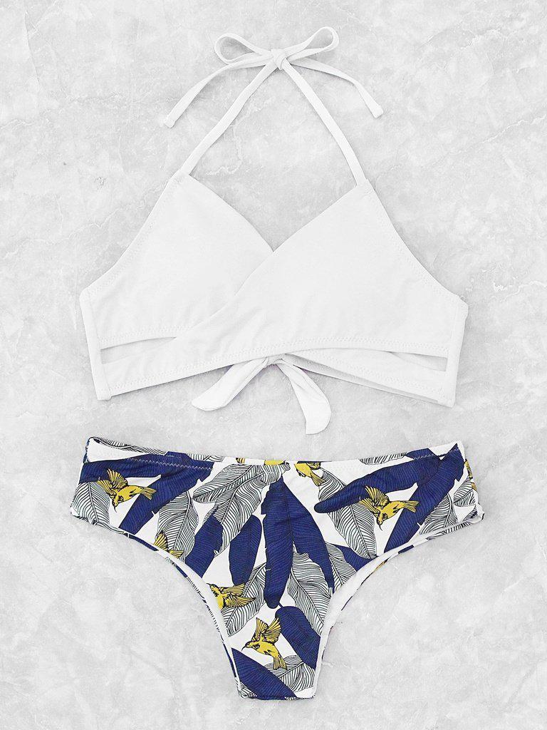 Cross Wrap Mix & Match Bikini Set-swimwear-Des Mess