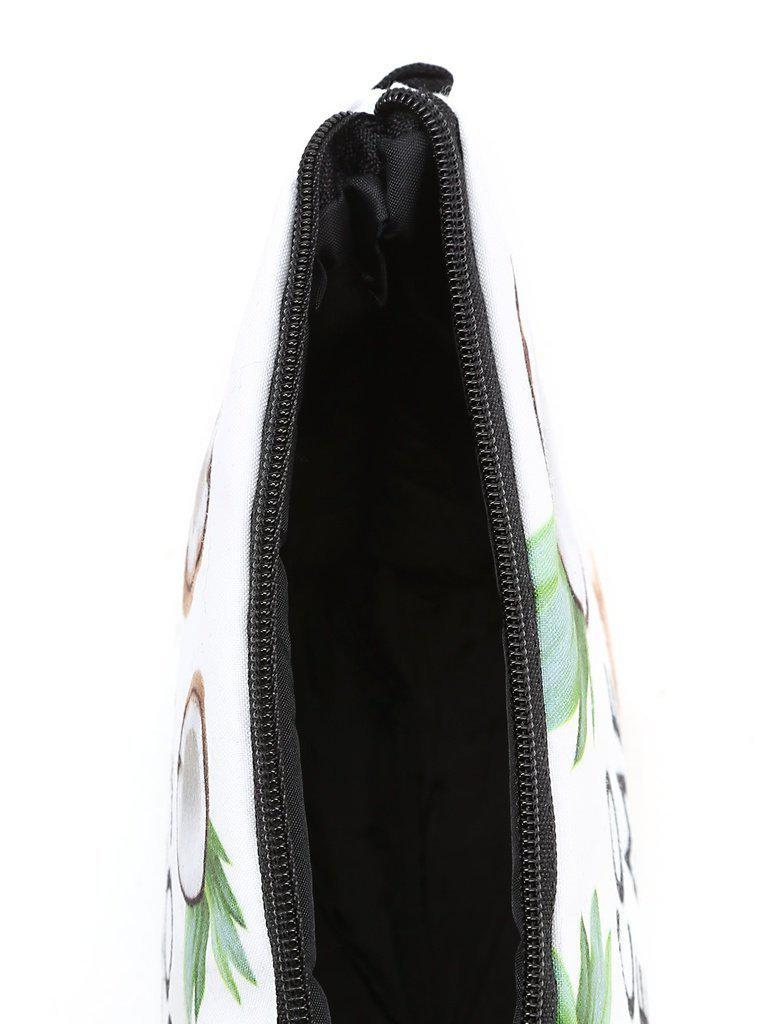 Coco & Letter Print Makeup Bag-makeup-Des Mess
