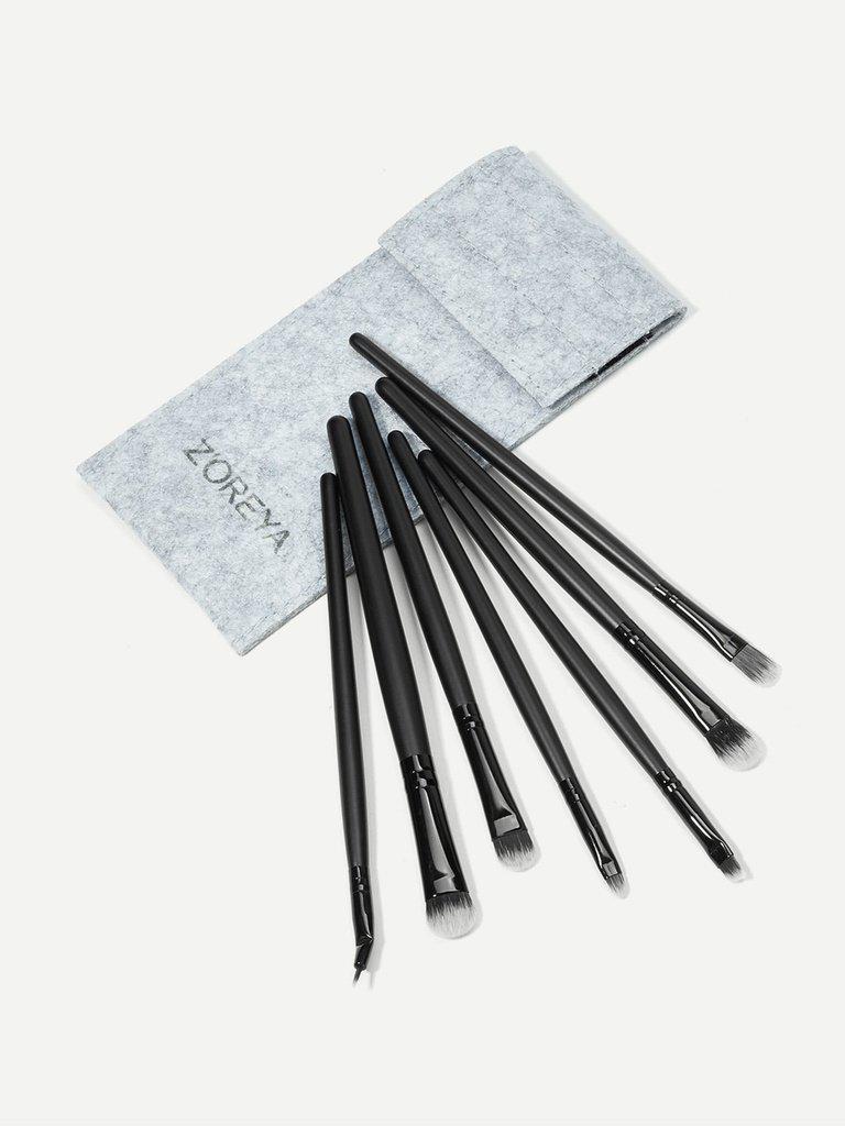 Eye Brush 7pcs With Pouch-makeup-Des Mess