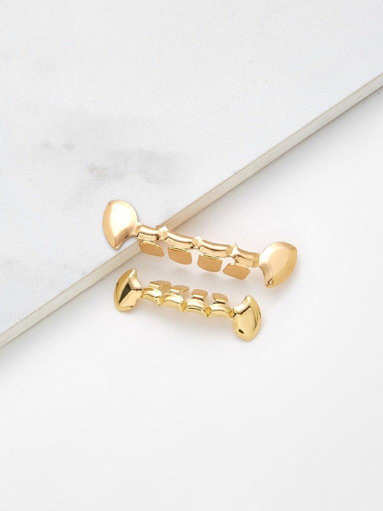 Smooth Metal Plated Braces-jewelry-Des Mess