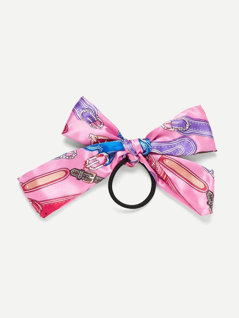 Ribbon Bow Hair Tie-hair-Des Mess