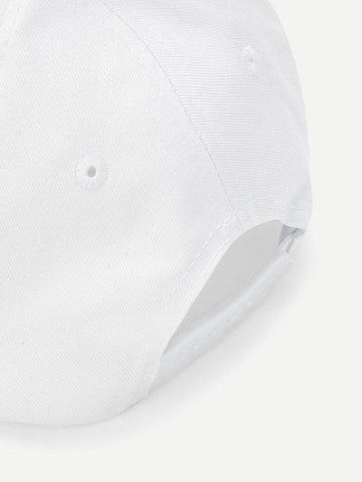 Embroidered Letter Baseball Cap--Des Mess