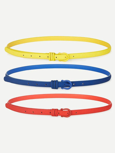 Skinny Belt 3pcs-accessories-Des Mess