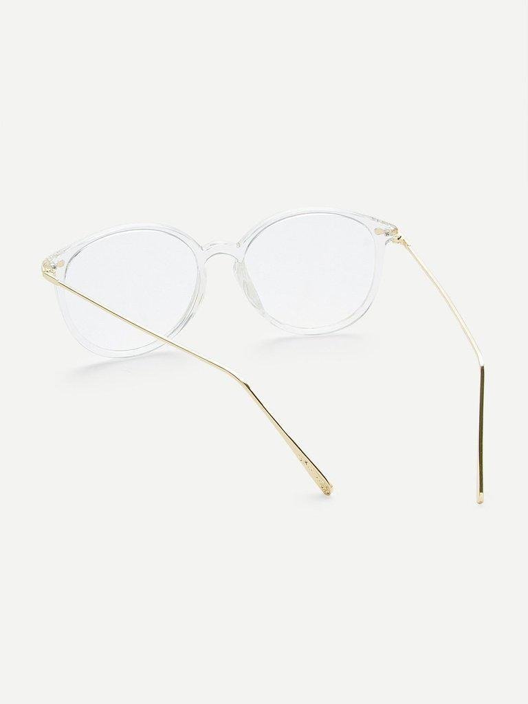 Clear Frame Glasses-accessories-Des Mess