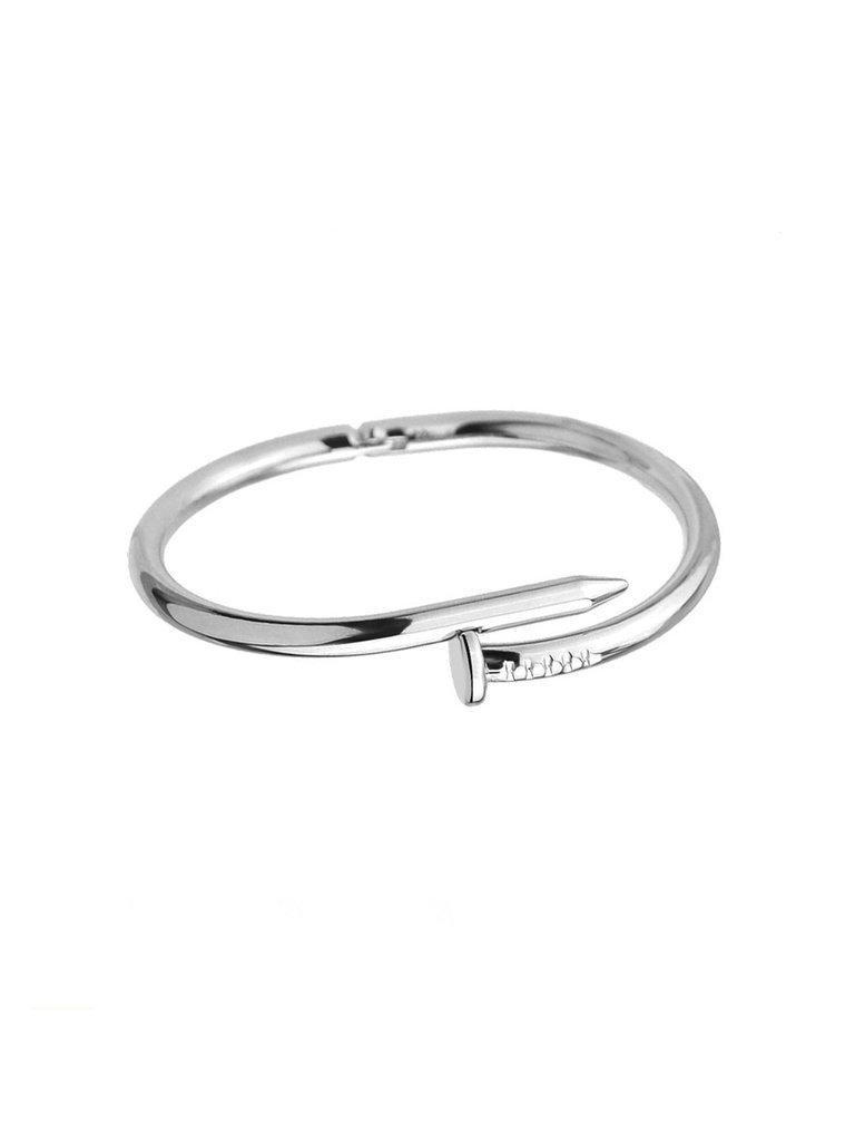 Nail Shaped Wrapped Bangle--Des Mess