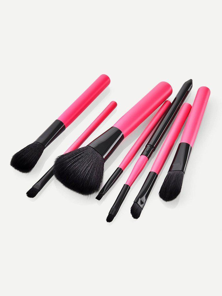Two Tone Professional Makeup Brush 7pcs--Des Mess