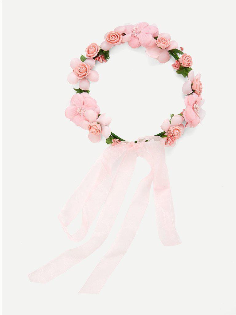 Flower Overlay Headband-hair-Des Mess