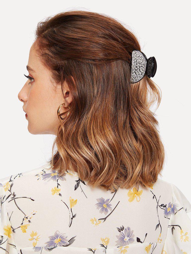 Faux Pearl Decorated Hair Clip-hair-Des Mess