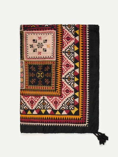 Tribal Print Scarf-accessories-Des Mess