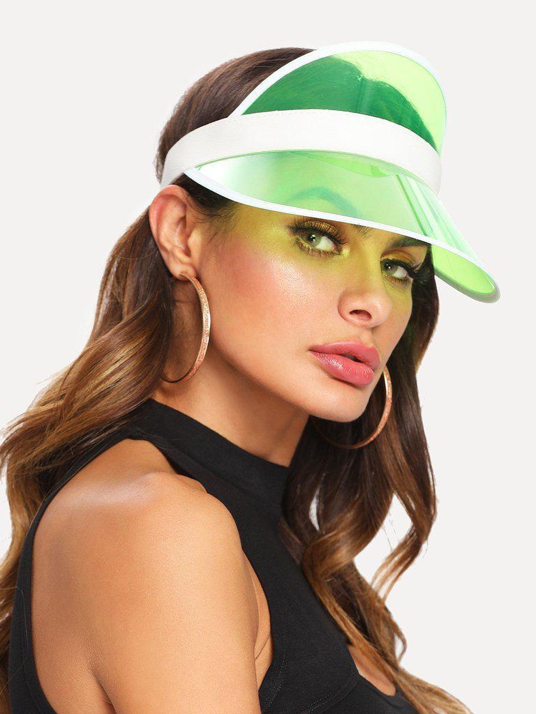 Clear Brim Visor Hat-accessories-Des Mess