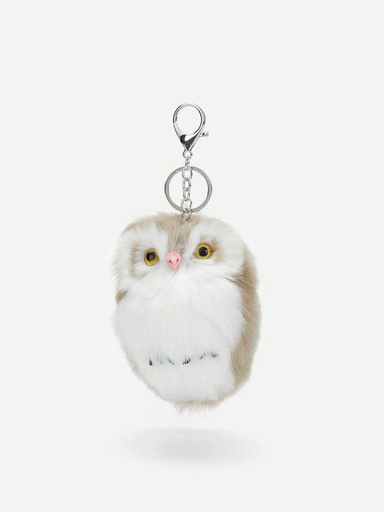 Downy Owl Keychain-others-Des Mess