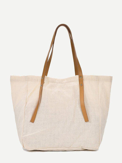 Pineapple Print Tote Bag-accessories-Des Mess