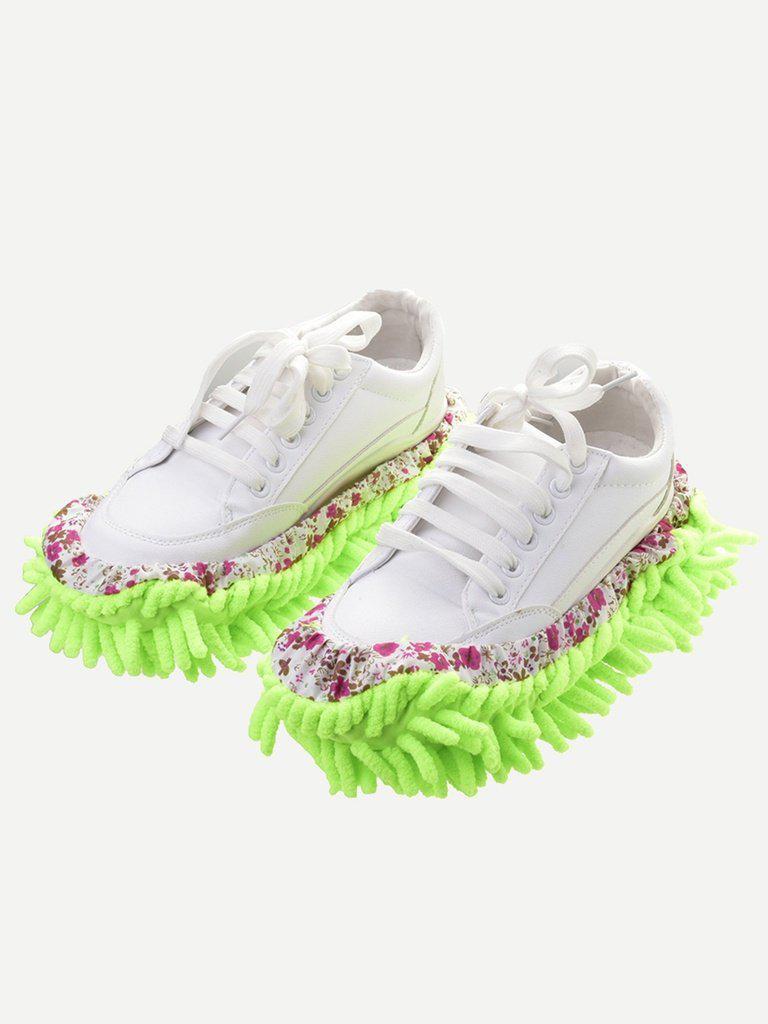 Chenille Mop Slippers-others-Des Mess