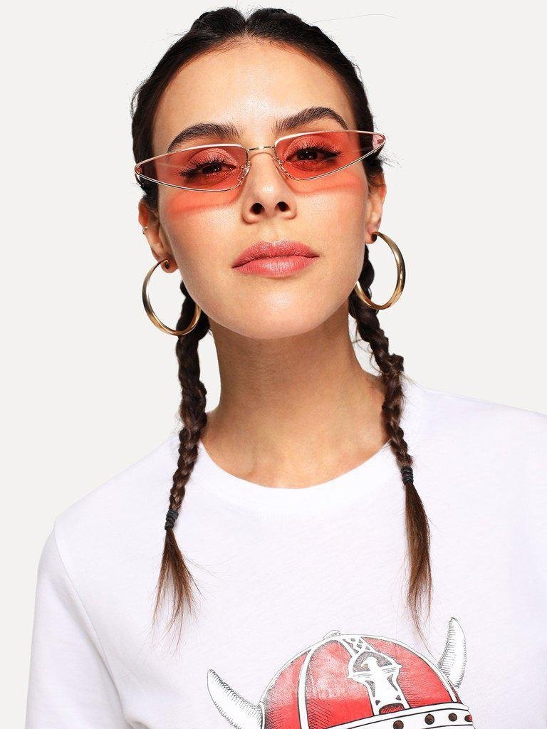Tined Lens Cat Eye Sunglasses-accessories-Des Mess