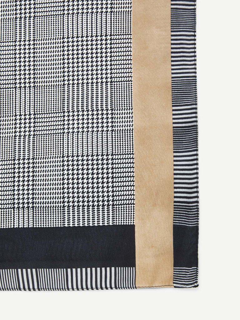 Houndstooth Pattern Bandana-accessories-Des Mess