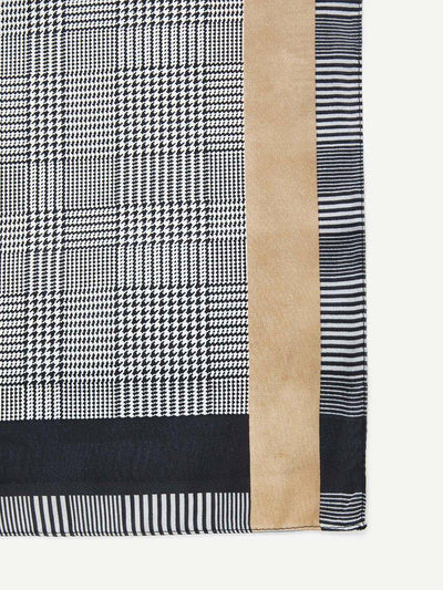 Houndstooth Pattern Bandana-accessories-Des Mess