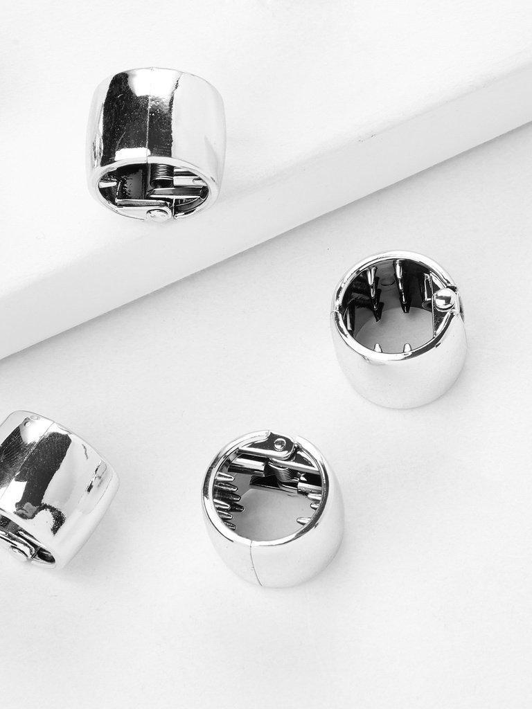 Metal Hair Clip Set 6Pcs-hair-Des Mess