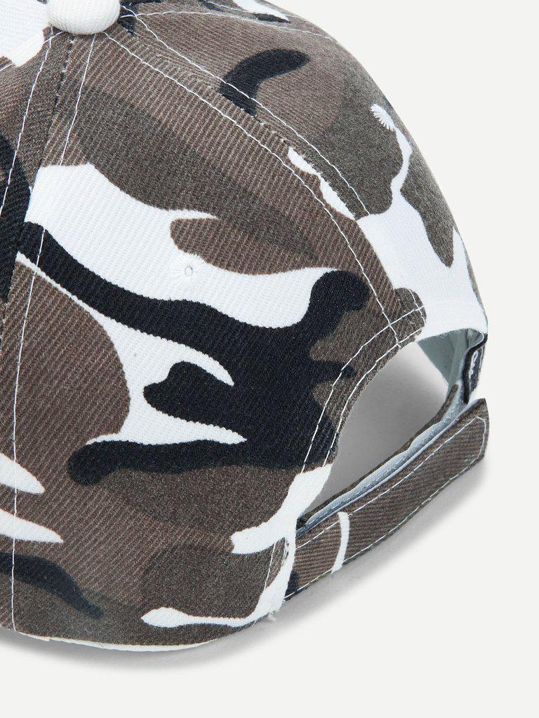 Camouflage Baseball Cap-accessories-Des Mess