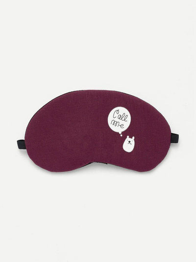 Graphic Print Eye Mask-others-Des Mess