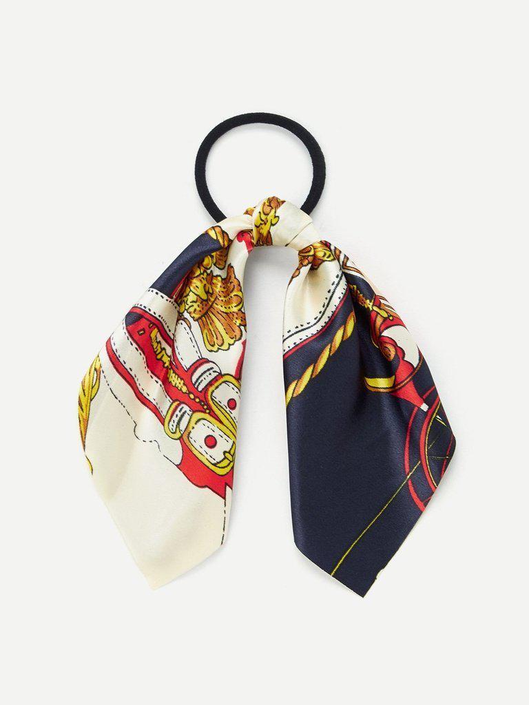 Scarf Knot Hair Tie-hair-Des Mess