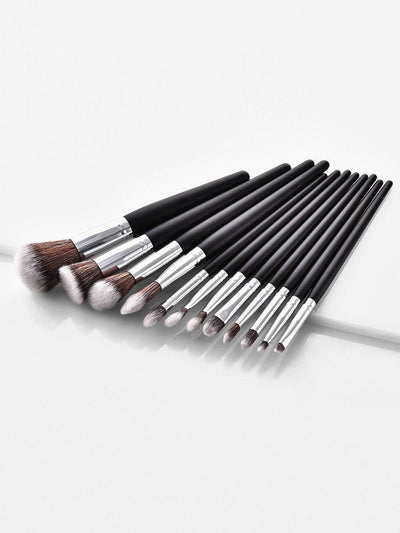 Soft Bristle Makeup Brush 12pcs-makeup-Des Mess