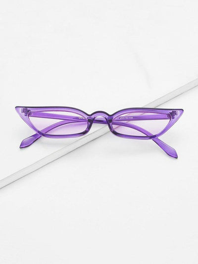 Tinted Lens Cat Eye Sunglasses-accessories-Des Mess