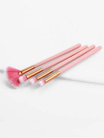 Fan Shaped Eye Brush Set 4pcs--Des Mess