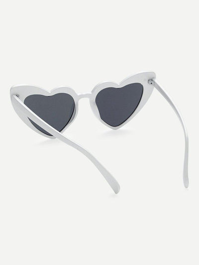 Heart Shaped Frame Sunglasses-accessories-Des Mess