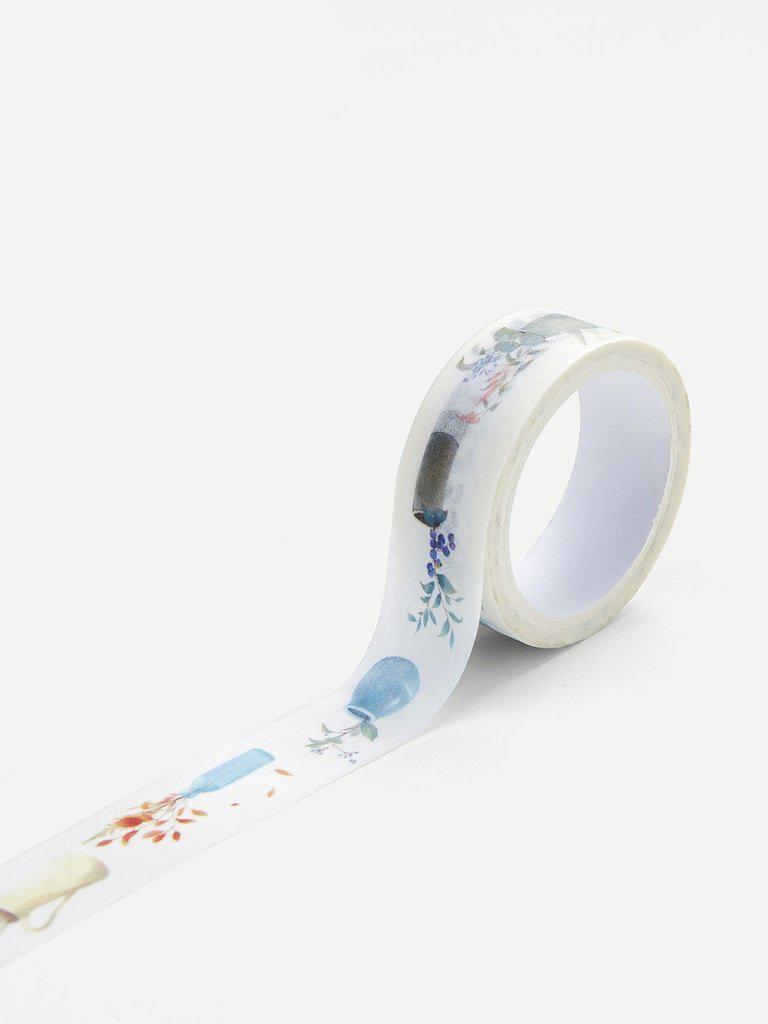 Plant Print Paper Tape-others-Des Mess