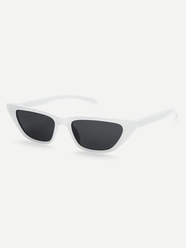 Cat Eye Mirror Lens Sunglasses-accessories-Des Mess