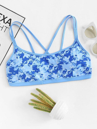 Strappy Sports Bra-sportswear-Des Mess