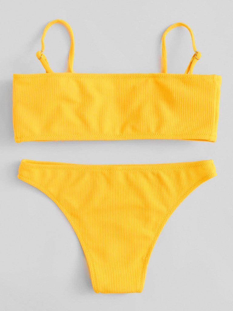 Adjustable Straps Bikini Set-swimwear-Des Mess