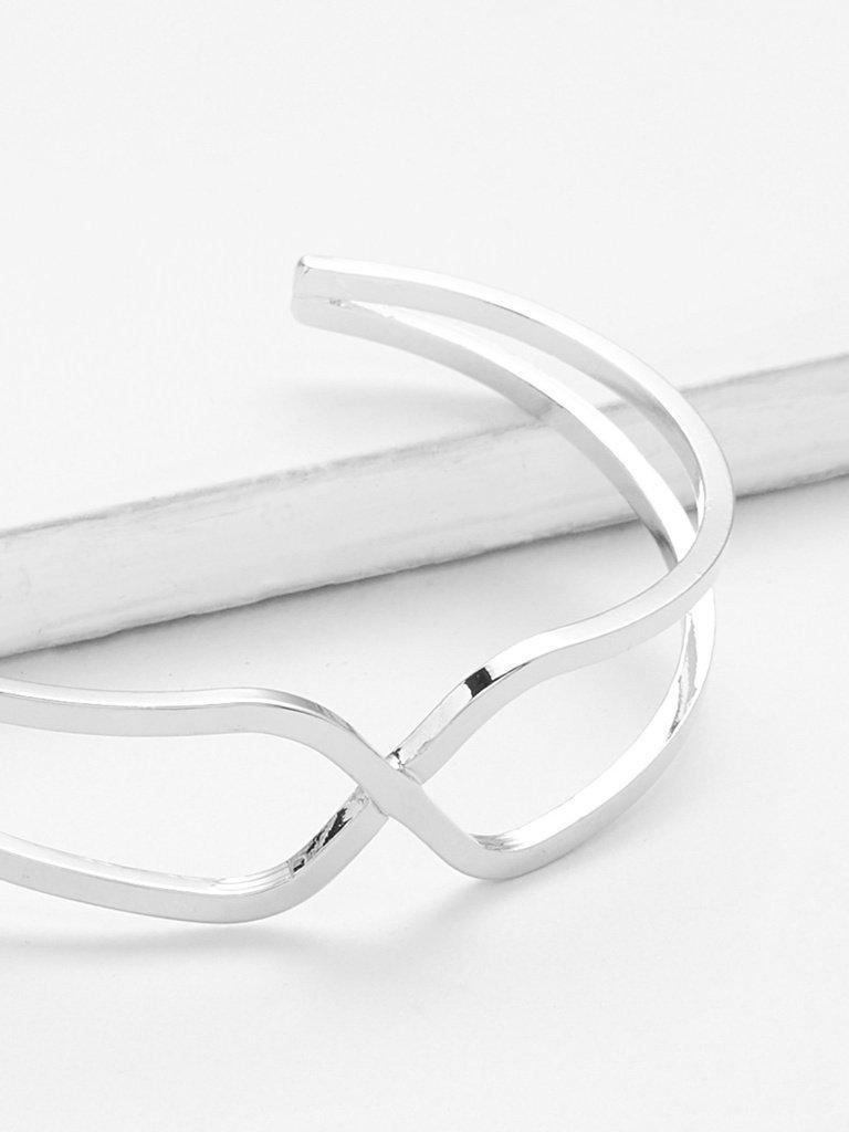 Open Cuff Bangle--Des Mess