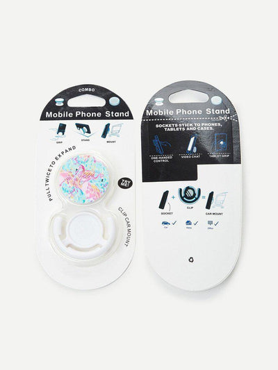 Flamingo Pattern Multi-Functional Phone Holder-others-Des Mess