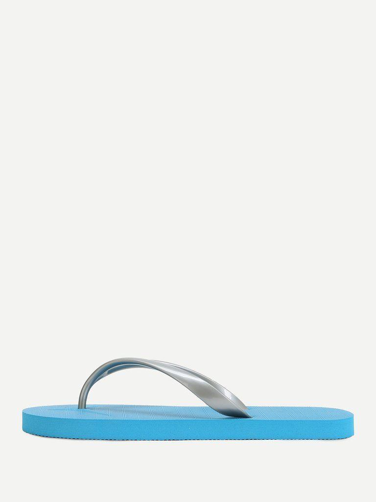 Letter Toe Post Sandals-shoes-Des Mess