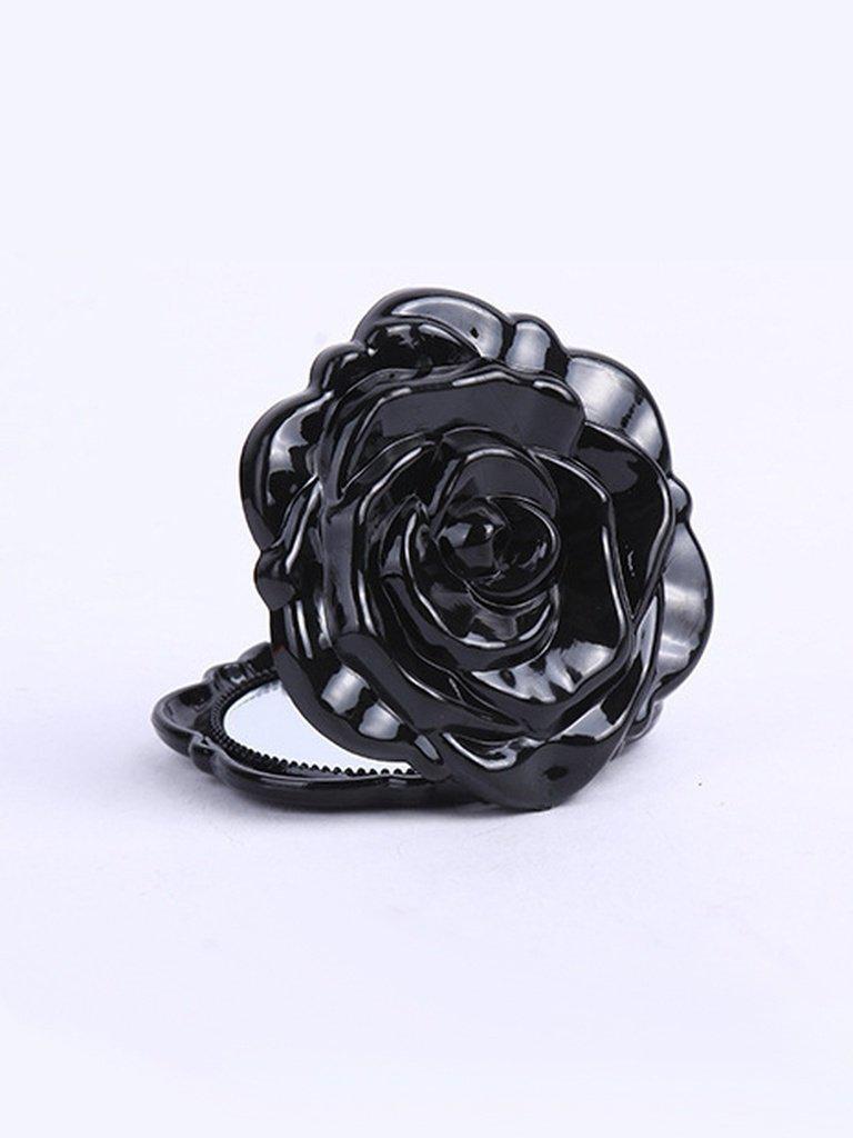 Rose Shaped Fold Mirror-makeup-Des Mess