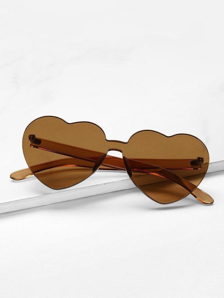 Heart Shaped Lens Sunglasses