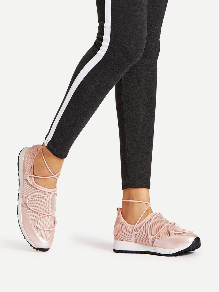 Net Surface Low Top Sneakers-shoes-Des Mess