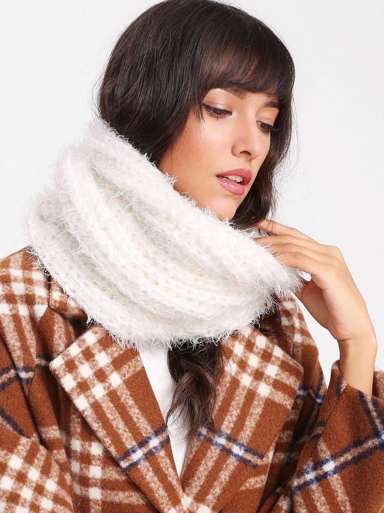 Knit Infinity Scarf-accessories-Des Mess