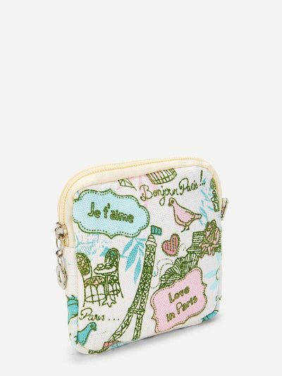 Mixed Print Storage Bag-makeup-Des Mess