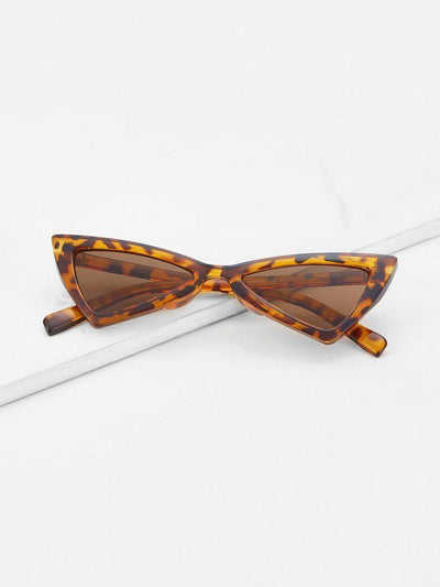 Triangle Design Mirror Lens Sunglasses-accessories-Des Mess