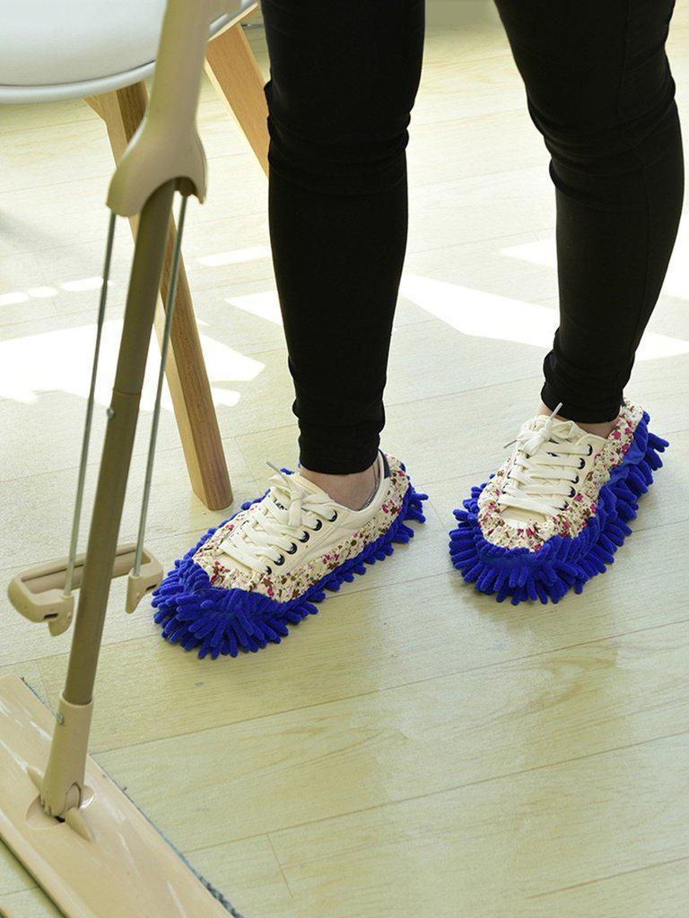 Chenille Mop Slippers-others-Des Mess