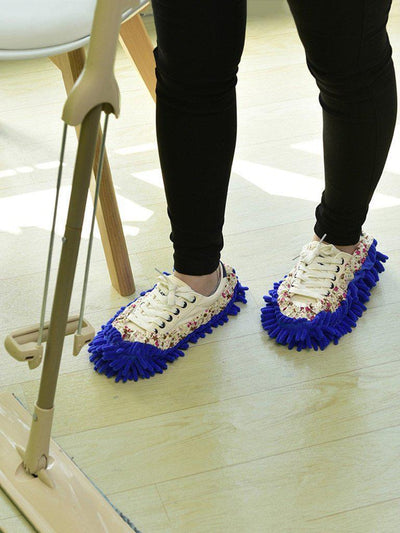 Chenille Mop Slippers-others-Des Mess