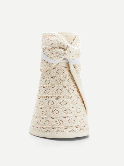 Crochet Visor Hat With Velcro-accessories-Des Mess