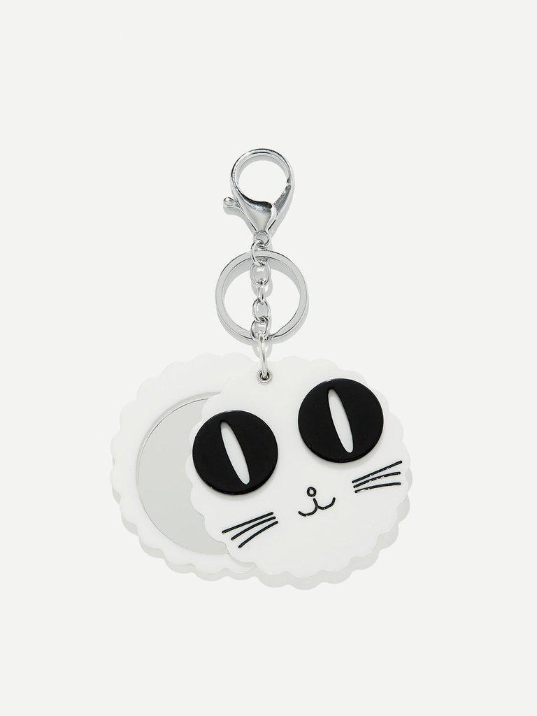 Cartoon Print Round Keychain-others-Des Mess